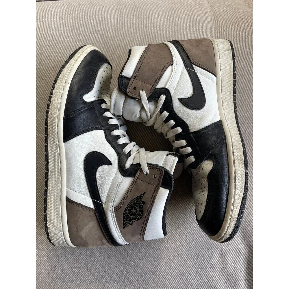Jordan 1 Retro High Dark Mocha White/Black/Brown Shoes